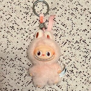 Authentic Pin For Love Labubu Pendant PINK LETTER (G)